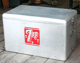 7up coolerbox [VINTAGE}[odc052]